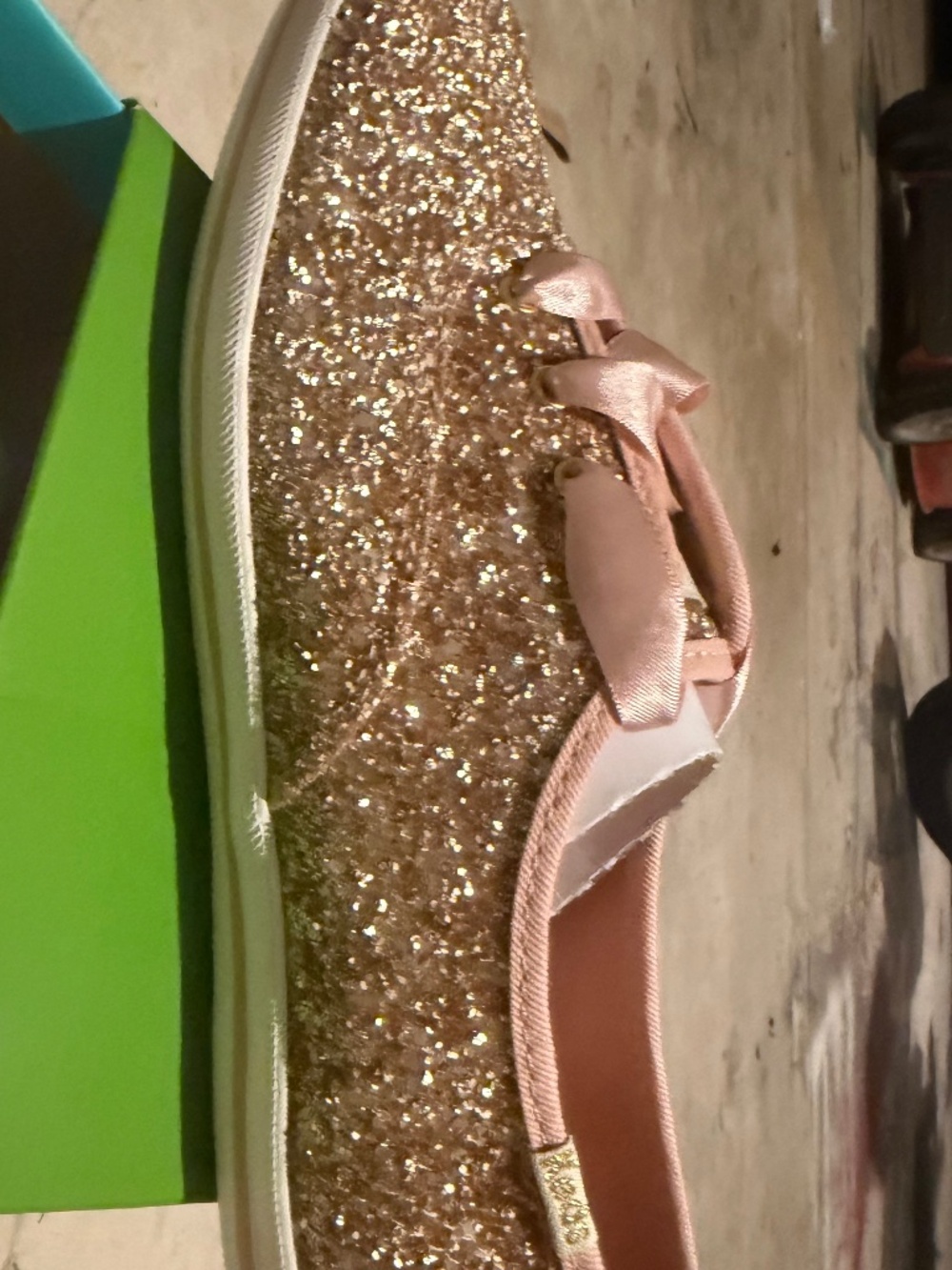 Kate Spade Rose Gold Keds